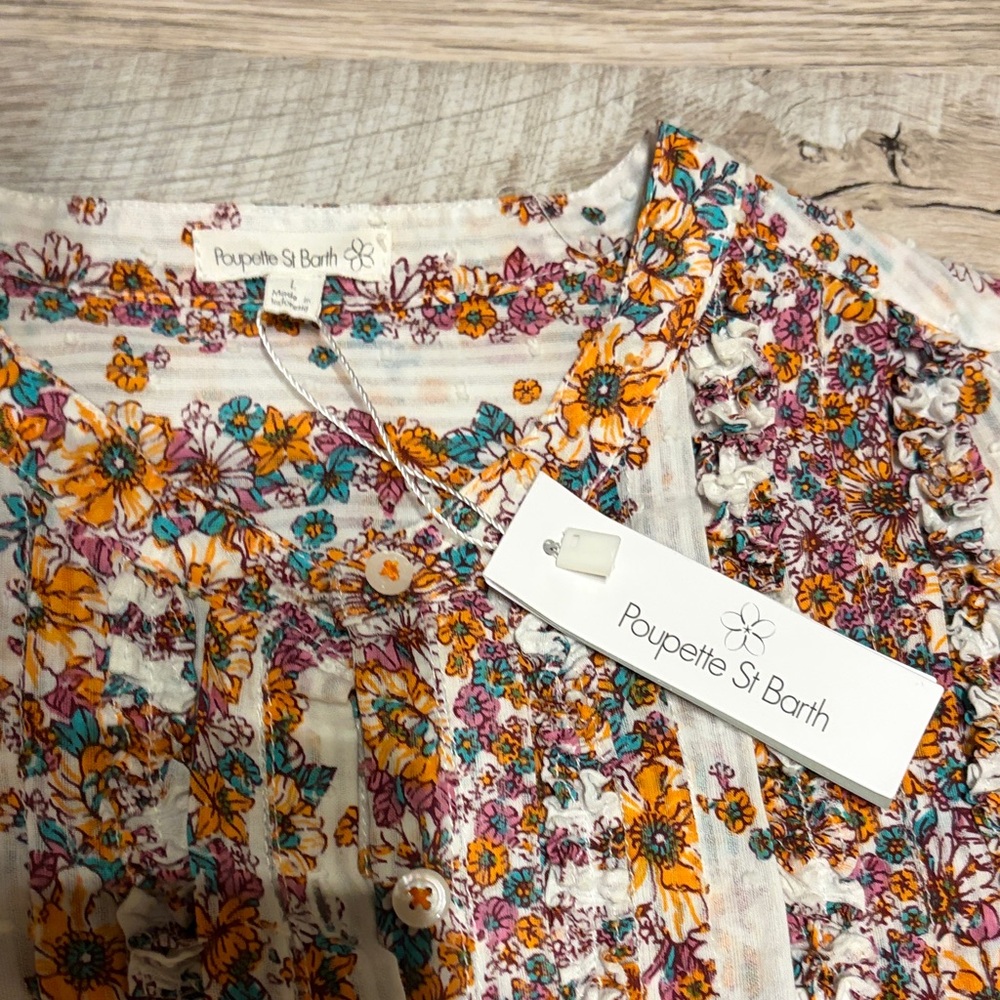 NWT Poupette St. Barth Mini Dress - Picture 2 of 6